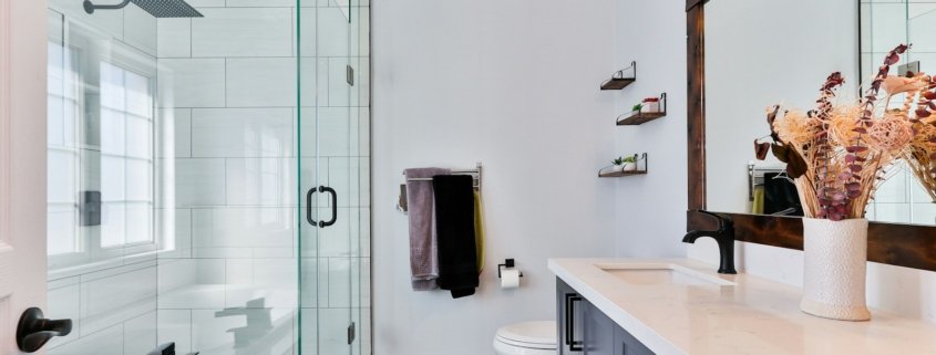 white ceramic sink near white ceramic sink